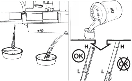 Cummins change oil